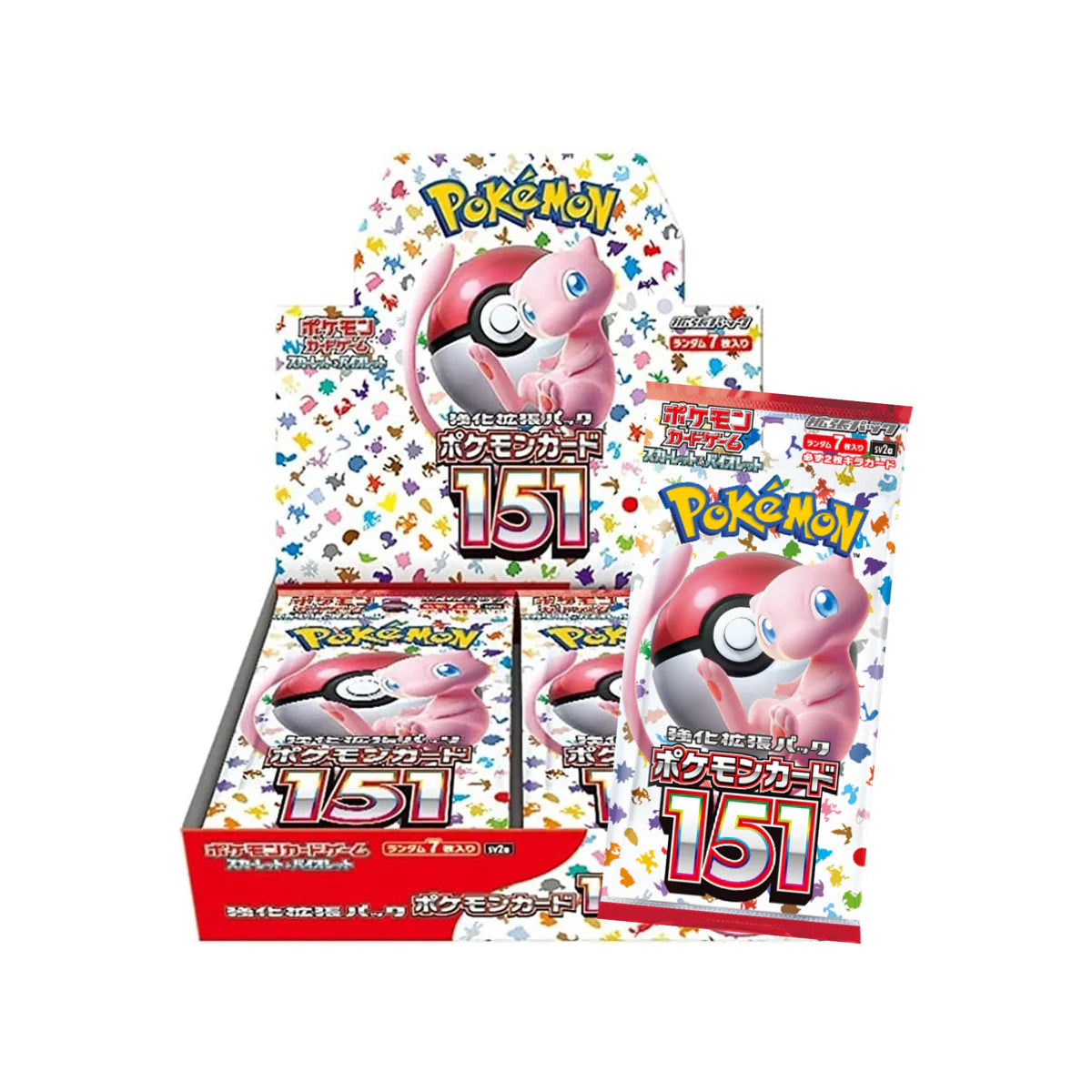 151 Scarlet & Violet Sealed Booster Box (Japanese)