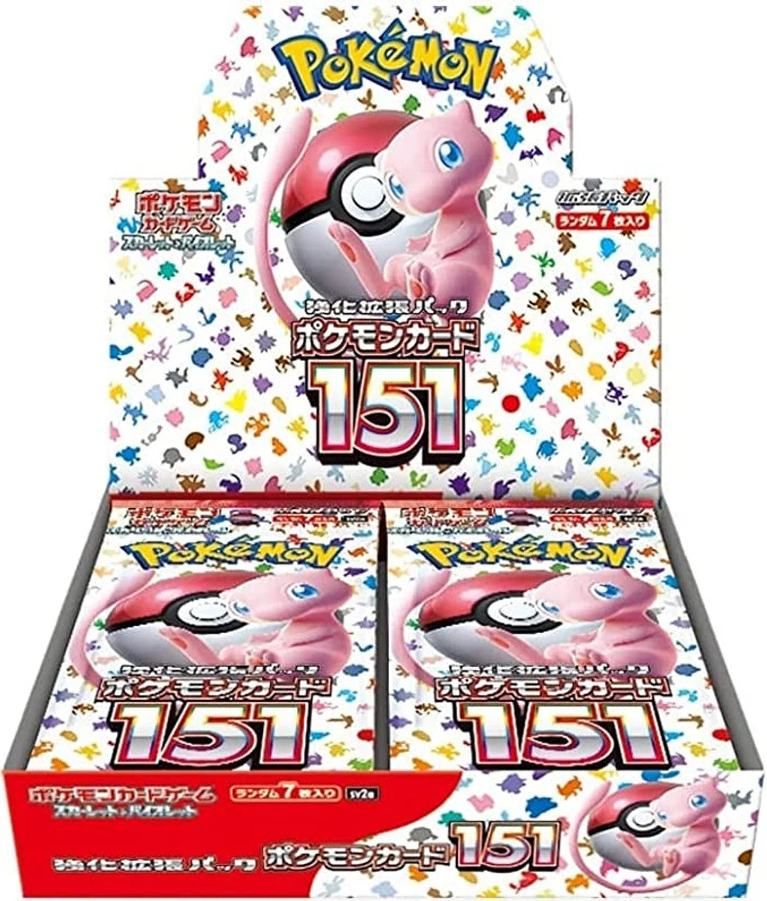 151 Scarlet & Violet Sealed Booster Box (Japanese)