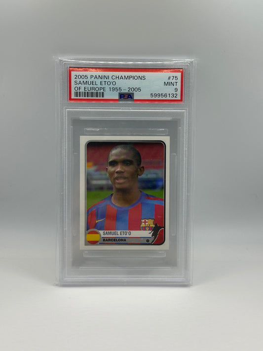 Samuel ETO 2005 Panini Champions PSA 9